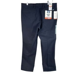 NEW Dockers Mens Straight Fit Workday Khaki Smart 360 Flex Pants 36x30 Black $66